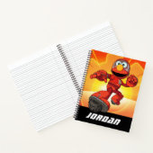 セサミストリート | Mecha Builders Elmo |名前の追加 ノートブック (内部)