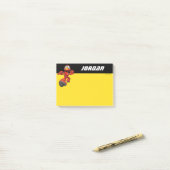 セサミストリート | Mecha Builders Elmo |名前の追加 ポストイット (デスク上)