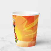 セサミストリート | Mecha Builders Elmo 紙コップ (裏面)