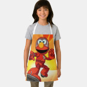 セサミストリート | Mecha Builders Elmo In Action エプロン (インサイチュ)