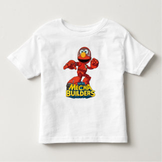 セサミストリート | Mecha Builders Elmo In Action トドラーTシャツ