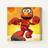 セサミストリート | Mecha Builders Elmo In Action ノートブック (裏面)