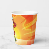 セサミストリート | Mecha Builders Elmo In Action 紙コップ (裏面)