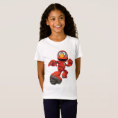 セサミストリート | Mecha Builders Elmo In Action Tシャツ (正面フル)