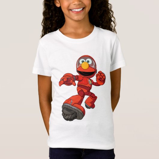 セサミストリート | Mecha Builders Elmo In Action Tシャツ (正面)