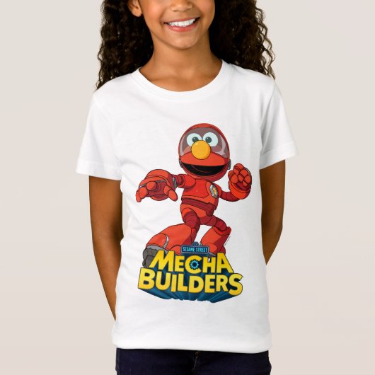 セサミストリート | Mecha Builders Elmo In Action Tシャツ (正面)