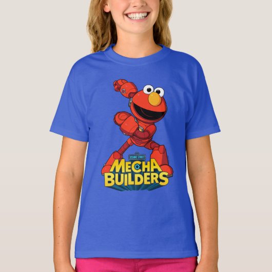 セサミストリート | Mecha Builders Elmo Tシャツ (正面)