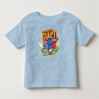 セサミストリート | Mecha Builders Go Mecha Giant! トドラーTシャツ