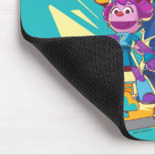 セサミストリート | Mecha Builders Go Mecha Giant! マウスパッド (コーナー)