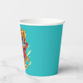 セサミストリート | Mecha Builders Go Mecha Giant! 紙コップ (裏面)