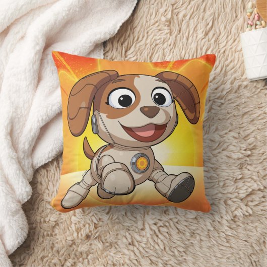 セサミストリート Mecha Builders Tango In Action|メカビルダーズ クッション (ブランケット)