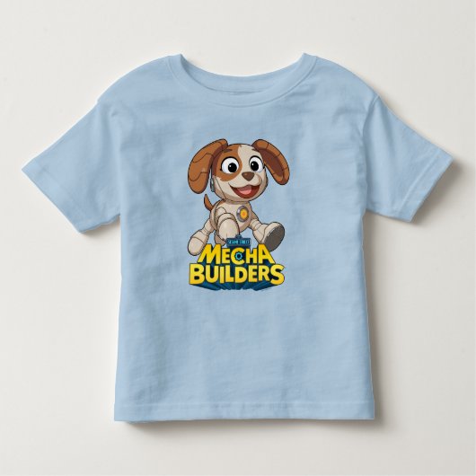 セサミストリート Mecha Builders Tango In Action|メカビルダーズ トドラーTシャツ (正面)