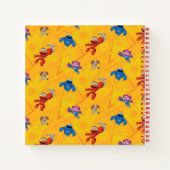 セサミストリート Mecha Builders Tango In Action|メカビルダーズ ノートブック (裏面)