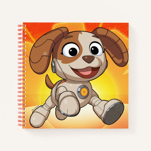 セサミストリート Mecha Builders Tango In Action|メカビルダーズ ノートブック (正面)