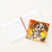 セサミストリート Mecha Builders Tango In Action|メカビルダーズ ノートブック (内部)