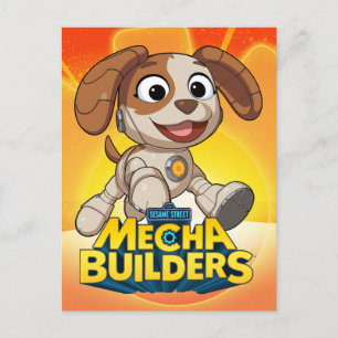 セサミストリート Mecha Builders Tango In Action メカビルダーズ ポストカード