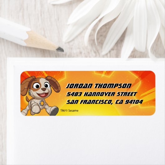 セサミストリート Mecha Builders Tango In Action|メカビルダーズ ラベル (インサイチュ)