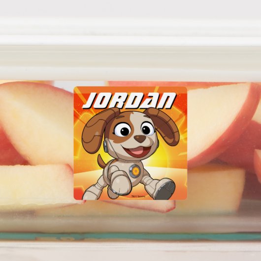 セサミストリート Mecha Builders Tango In Action|メカビルダーズ ラベル (貼付)