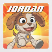 セサミストリート Mecha Builders Tango In Action|メカビルダーズ ラベル (デザイン1)