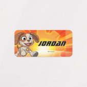 セサミストリート Mecha Builders Tango In Action|メカビルダーズ ラベル (デザイン2)