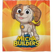 セサミストリート Mecha Builders Tango | Mecha Builders シャワーカーテン (正面)