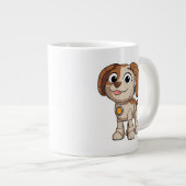 セサミストリート Mecha Builders Tango | Mecha Builders ジャンボコーヒーマグカップ (正面右)