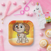 セサミストリート Mecha Builders Tango | Mecha Builders ペーパープレート (パーティー)