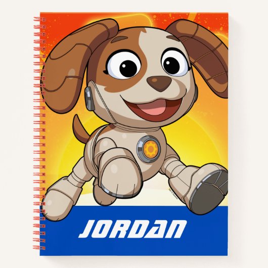 セサミストリート Mecha Builders Tango | Mecha Builders |名前 ノートブック (正面)