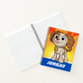 セサミストリート Mecha Builders Tango | Mecha Builders |名前 ノートブック (内部)