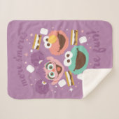 セサミストリート | More S'mores Moreおもしろい! シェルパブランケット (正面(横))