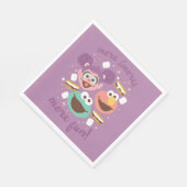 セサミストリート | More S'mores Moreおもしろい! スタンダードランチョンナプキン (角)