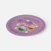 セサミストリート | More S'mores Moreおもしろい! ペーパープレート (アングル)