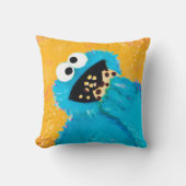 セサミストリート | Nom Nom Cookie Monster クッション (正面)