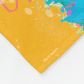 セサミストリート | Nom Nom Cookie Monster フリースブランケット (角)