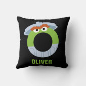 セサミストリート | Oはオスカー用 クッション (裏面)