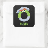 セサミストリート | Oはオスカー用 スクエアシール (バッグ)