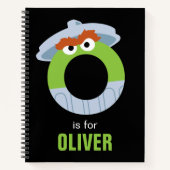 セサミストリート | Oはオスカー用 ノートブック (正面)