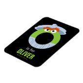 セサミストリート | Oはオスカー用 マグネット (左側)