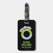 セサミストリート | Oはオスカー用 ラゲッジタグ (裏面縦)