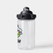 セサミストリート | Oscar |名前の追加 ウォーターボトル (背面)