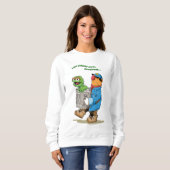 セサミストリート | Oscar & Bruno the Garbage Man スウェットシャツ (正面フル)