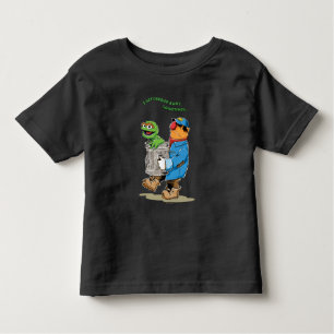 セサミストリート   Oscar & Bruno the Garbage Man トドラーTシャツ
