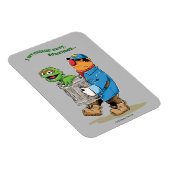 セサミストリート | Oscar & Bruno the Garbage Man マグネット (右側)