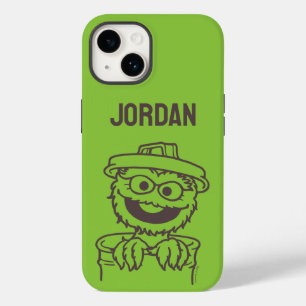 セサミストリート   Oscar the Grouch  名前の追加 Case-Mate iPhone 14ケース