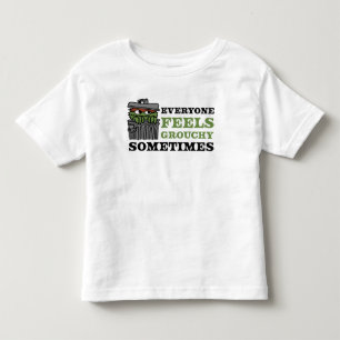 セサミストリート   Oscar the Grouch 感じ Grouchy トドラーTシャツ