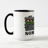 セサミストリート | Oscar the Grouch 感じ Grouchy マグカップ (左)