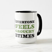 セサミストリート | Oscar the Grouch 感じ Grouchy マグカップ (正面右)