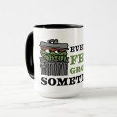 セサミストリート | Oscar the Grouch 感じ Grouchy マグカップ (正面左)