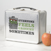 セサミストリート | Oscar the Grouch 感じ Grouchy メタルランチボックス (インサイチュ)