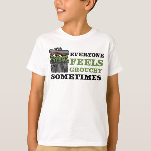 セサミストリート Oscar the Grouch 感じ Grouchy Tシャツ